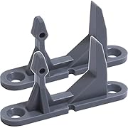 Ultra Durable 131763302 Washer Door Striker Replacement Part by BlueStars - Exact Fit for Frigidaire Electrolux Kenmore Washers - Replaces 131763302 131763340 134456602 134456640 - PACK OF 2