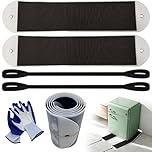 BIZOI Washing Machine Sliders, 2 Pcs Large Appliance Slider With Pull Strap, Appliance Movers for Heavy Duty, Appliance Movers Set, Sliders for Washing Machine for Home, Tile Hardwood Floors