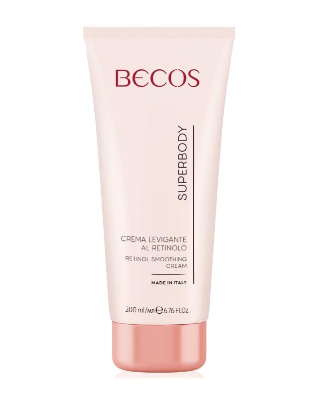 Becos Suberbody - Crema Levigante al Retinolo 200ml - formulata per rinnovare, levigare e nutrire la pelle.
