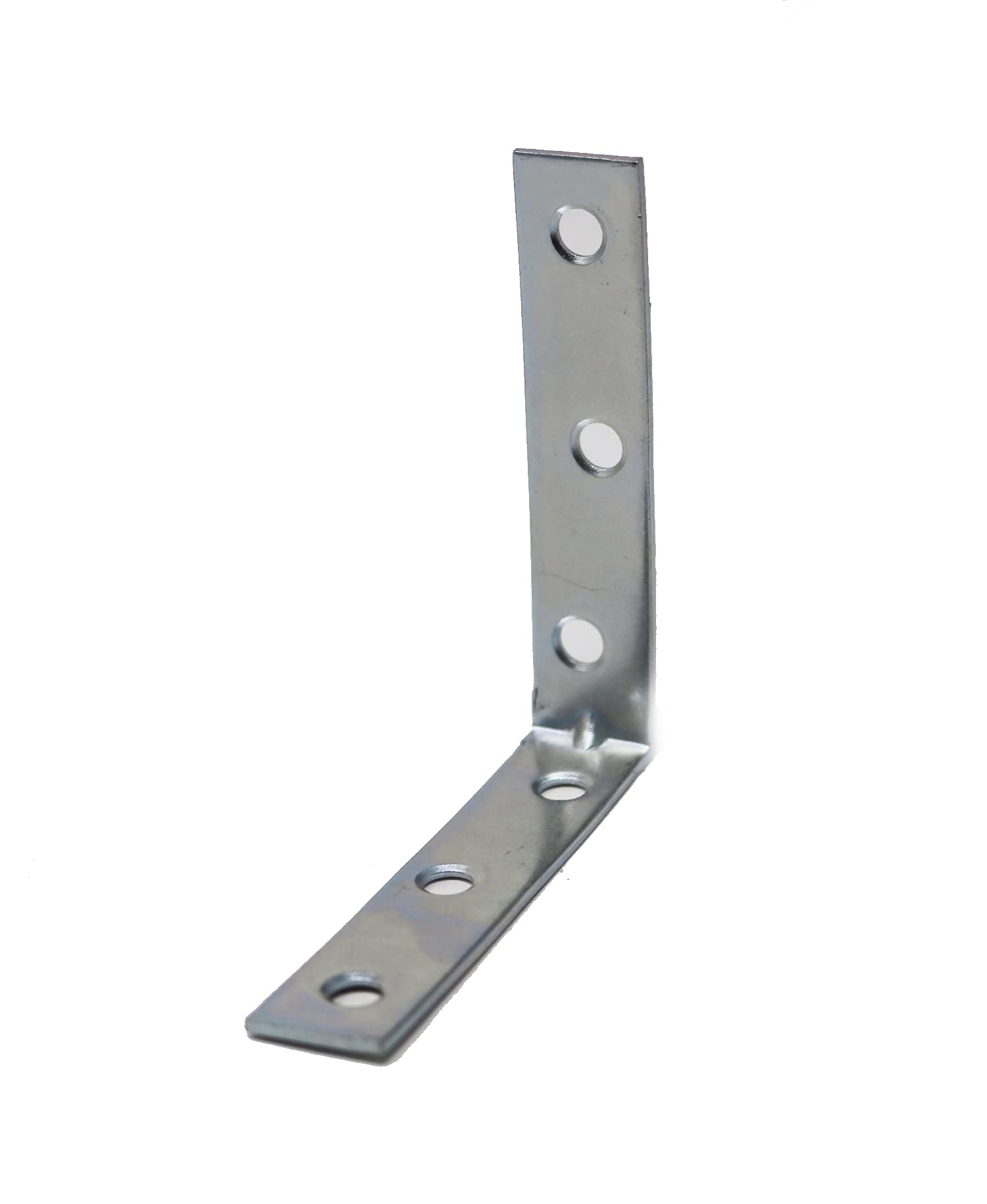 6 x fiXte Steel Corner Brace Repair Brackets Zinc Plated Right Angle 75mm x 16mm