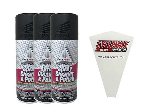 CYCLEMAX Three Pack compatible with Honda Spray...