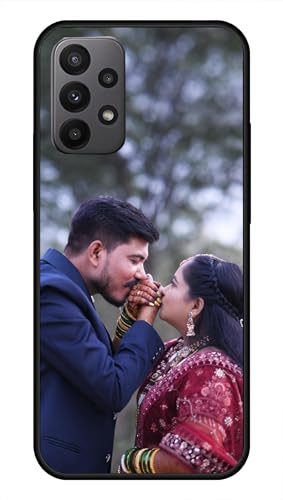 Image of NDCOM for Customised Samsung A53 5G Back Cover | A53 5G Samsung Back Cover | DIY Personalised Photo Design | Customized Gift Custom Text Name Printed Metal Case