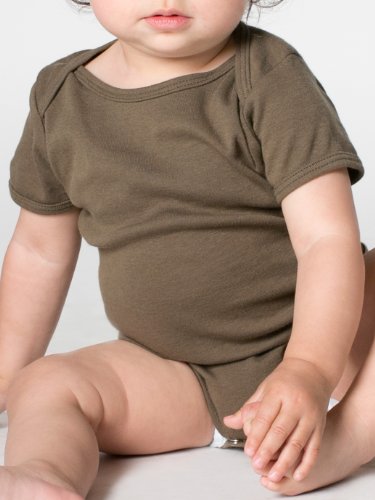 Body à manches courtes en coton côtelé pour bébés couleur asphalt taille 18-24 mois