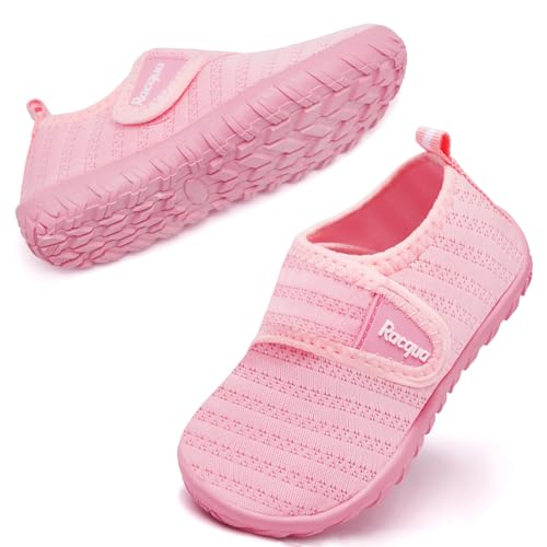 Racqua Baby Todder Water Shoes Boy's Girl's Quick Dry Barefoot Shoes Non-Slip Swim Pool Aqua Shoes(Baby/Toddler)3