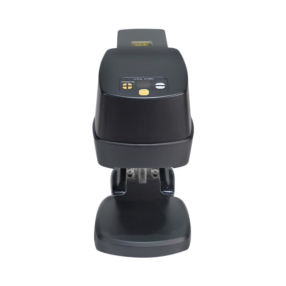 Prensador automático de café de acero inoxidable, regulador de presión, 58 mm