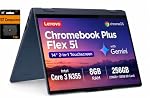 Lenovo – Lenovo Chromebook Plus (2026 neueste Flex 5i) 2-in-1-Laptop 