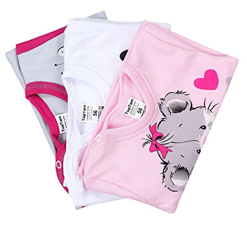 TupTam Babyshirt met Lange Mouwen Slogan Opdruk Set van 3 - Image 7