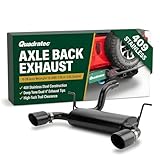 Quadratec Axle Back Dual Outlet Performa...