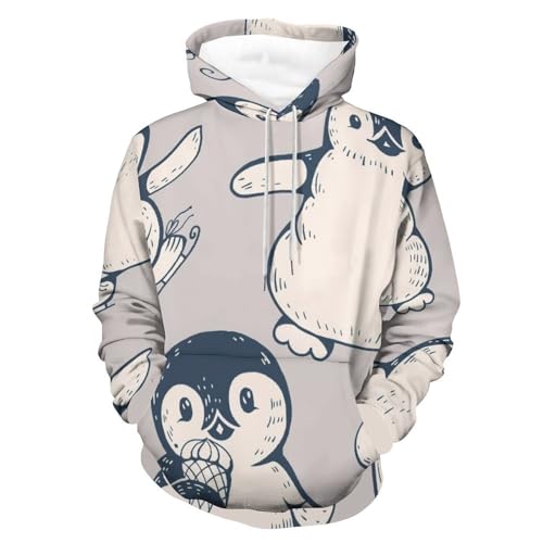 Sweats à capuche manche longue UMENG fini le froid en hiver
