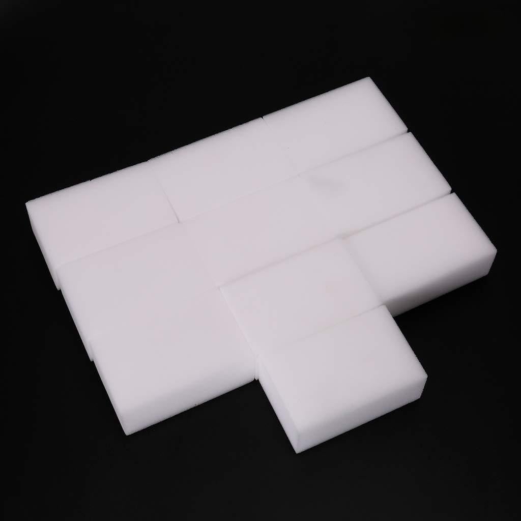 Set of 10 Sponges Multi-Functional Premium Melamine Sponge Foam Pads Household Sponges