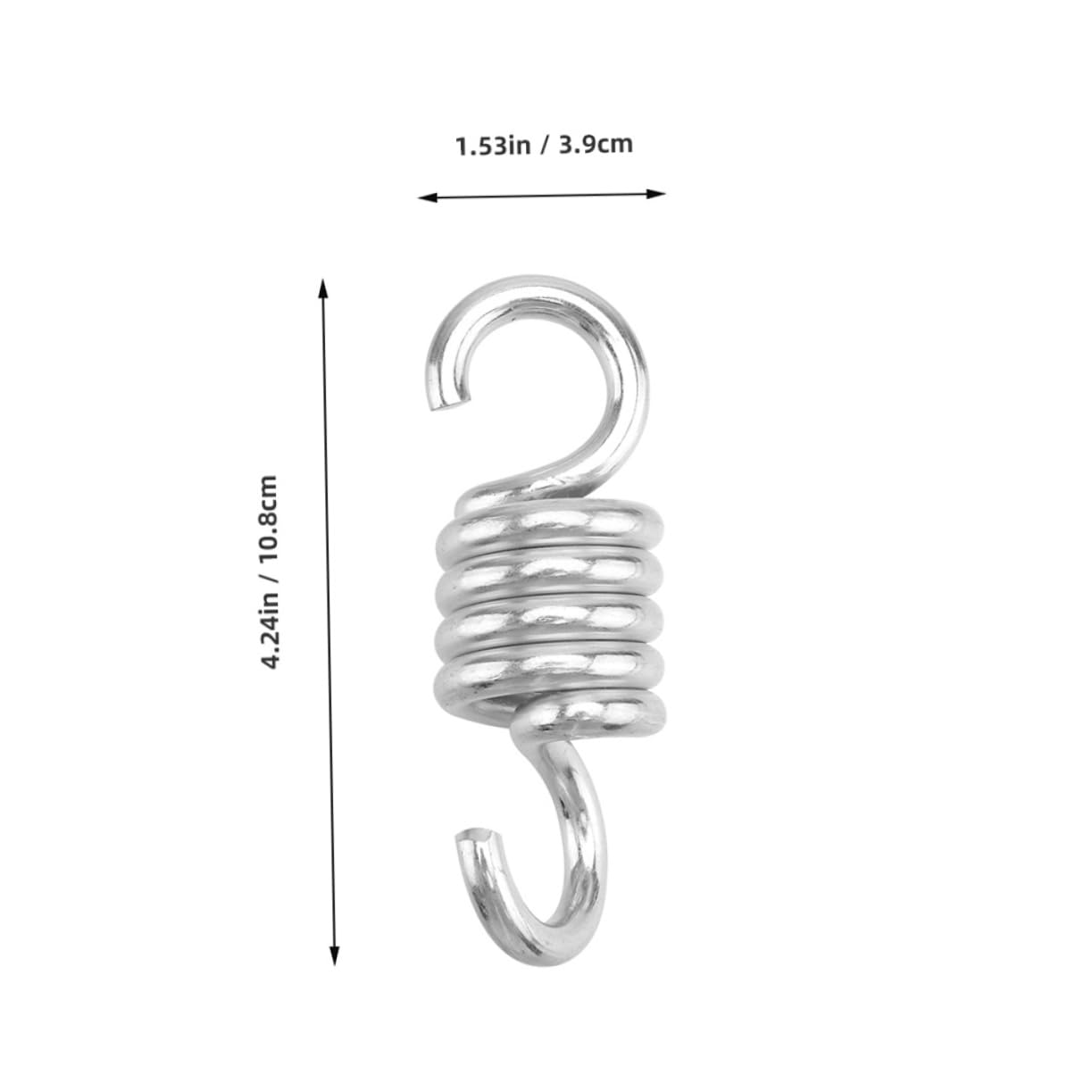 Levemolo 360° Rotation Porch Swing Spring Metal Spring for Hanging Chair Hammock