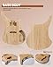 Leo Jaymz DIY Electric Bass Guitar Kit Mahogany Body Maple Neck (RB)
