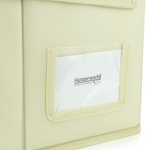 HANGERWORLD Scatola per Vestiti 35x45x20cm in