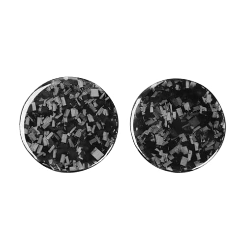 Adhesivo Portavasos Interior Fibra Carbono Forjado Negro miniatura 1