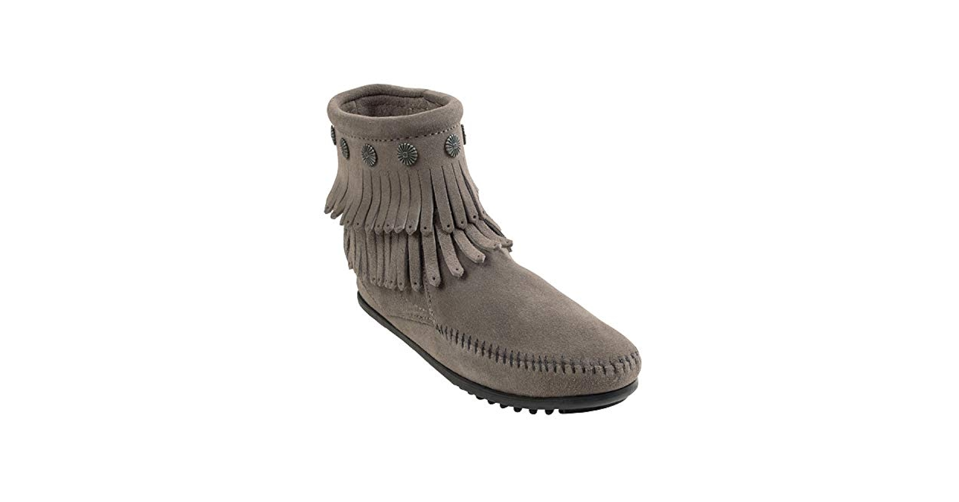minaページ Minnetonka Double Fringe Side Zip Boot - Women's Boots
