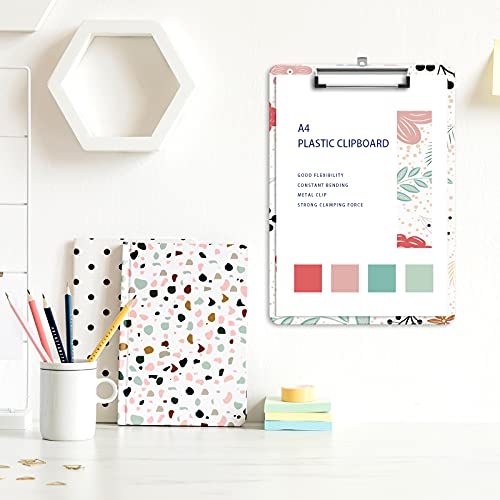 Image of Plastic A4 Clipboards, Clip Board Stardard Letter Size 9 x 12.5 in