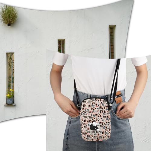 VAMSII Movie Inspired Gift Did You Fart? Funny Crossbody Bag Twili Meme Gift4