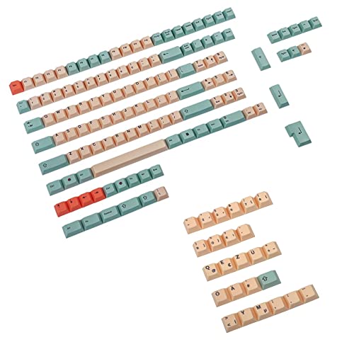 Touches Allemand ISO PBT colorées pour embellir votre bureau gamer MX