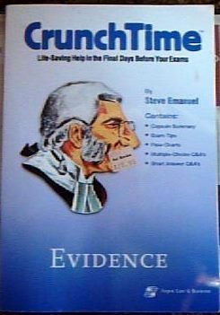 Evidence Crunchtime 0735534608 Book Cover