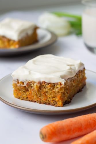 Home Kitchen Fresh Homemade Carrot Cake with Cream Cheese Frosting,