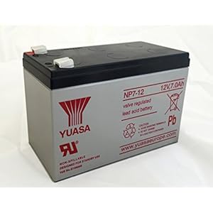 NP7-12 12v 7Ah 20HR Yuasa Lead Acid Rechargeable Battery NP6-12 by Yuasa