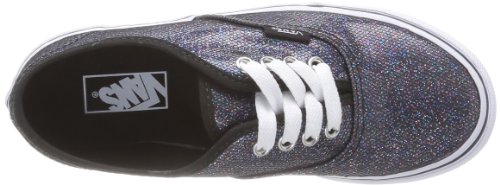 Image of Vans Boy's Sneakers, Black(Iridescent Glitter Black), UK 2