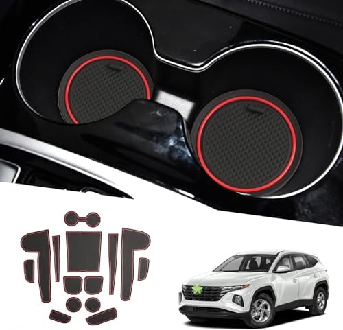 Amazon.com: 2025 Tucson Door Slot Mats for Hyundai Tucson 2025 ...