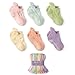 LA Active Tobillera Calcetines Antideslizantes - 6 Pares - para Bebé Niños Niñas Infantil Recién Nacido (Pasteles, 8-10 Años)