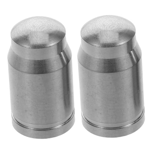 2pcs tapas de válvula de aleación de titanio para bicicleta, cubiertas ligeras para válvula de aire y protectores de polvo para ciclomontañismo y ciclismo de carretera miniatura 1