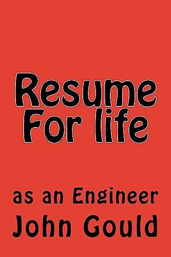 Resume For life: as an Engineer