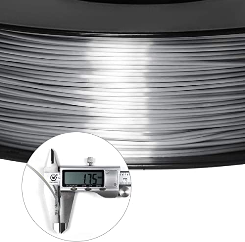 Geeetech Z-METALLIC SILVER Silk Pla Filament 1.75Mm For 3D Printer thumb #1