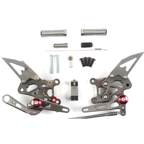 Commandes reculées CNC pour RSV4 2009-2012 repose-pieds alu réglables