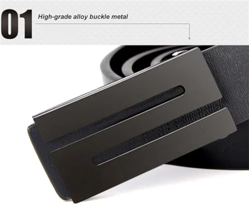 Hgvcfcv Men's Genuine Leather Black Fashion Belts Male Jeans Belt Apparel Accessories For Mens Black Dress Belt2