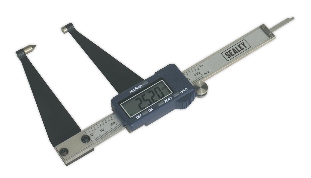 Sealey VS0561 cyfrowy zacisk tarczy hamulcowej 100 mm (4")