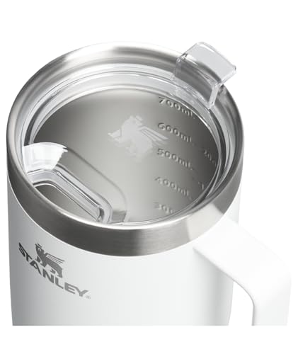Image of STANLEY The Everyday Suburban Mug | 24 oz | Drink Through Lid | Cup for Coffee, Tea and Drinks | Insulated Stainless Steel Coffee Mug | BPA-Free | Frost