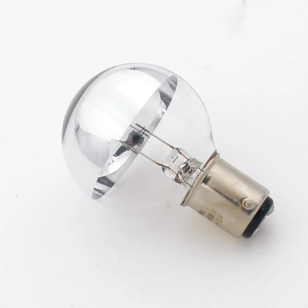 DN-60254 H-016164 24V 25W BA15d Half Silver Bowl Incandescent Light Bulb(1 Piece)