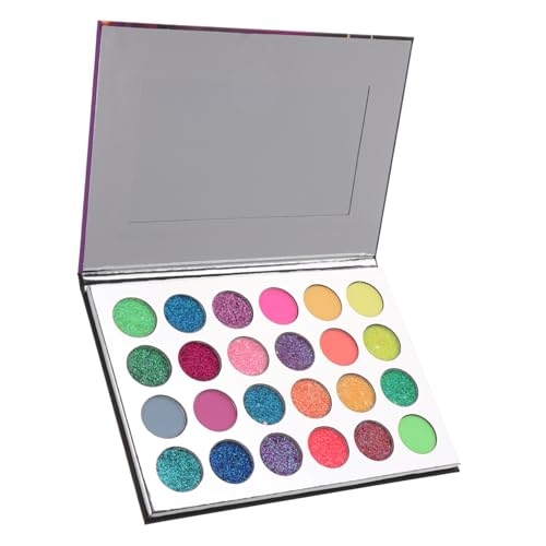 Ipetboom 24 Color Eyeshadow Palette Glitter Palette for Women for Halloween Decor Makeup Artists