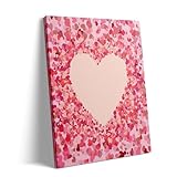 Sunwes Lienzo decorativo para pared para el día de San Valentín, decoración de