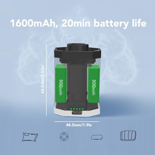 Pompe à air portable rechargeable mini pour matelas et camping