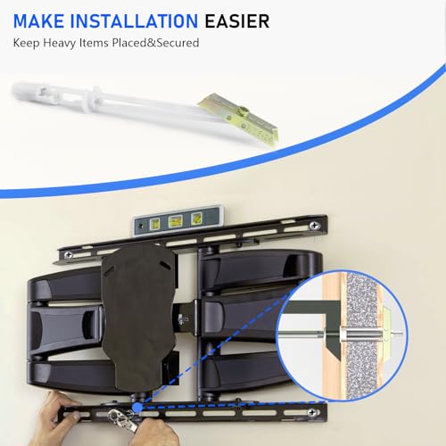 Prlf BSDZ-XI-12 Drywall Anchor With Included Bolts For 3/16"-24, Heavy Duty Hollow Drywall Anchors For Tv Mounting Kit thumb #3