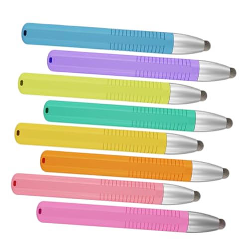 Stylet pour tablette capacitif OSALADI lot de 8 pièces multicolores pour écrans