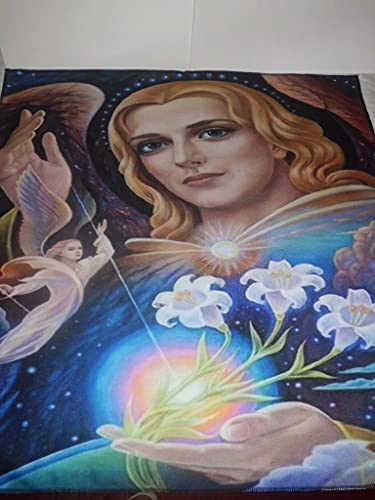 TOALHA ESOTERICA TAROT ARCANJO REDENÇÃO MENSAGEIRO GABRIEL