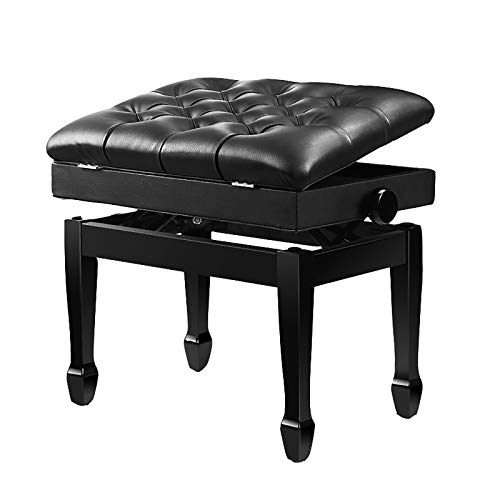 TEmkin Tabouret de Piano Banc de Piano Simple Banc de Piano réglable Tabouret Siège de Clavier avec Rangement Compartiment d’assise Confortable Capacité de Poids 264 LB - Les Beatles, Paul McCartney, John Lennon, RIngo Starr, George Harrison TEmkin Tabouret de Piano Banc de Piano Simple Banc de Piano réglable Tabouret Siège de Clavier avec Rangement Compartiment d'assise Confortable Capacité de Poids 264 LB