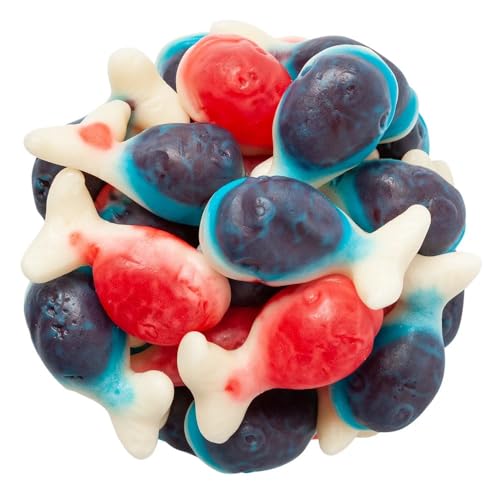 FirstChoiceCandy Jelly Filled Gummy Whales 5 Pound miniatura 1