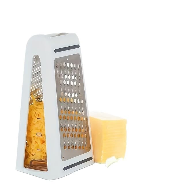 Fayelong Professioneller Edelstahl Käse Reiter 2 Seiten Handheld Küche Lebensmittel Shredder Für Kartoffel, Schokolade, Parmesan, Ingwer
