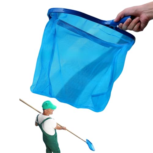 IATAHI Pool Kescher,Kescher Pool Feinmaschig,Pool Kescher Bodenkescher,Poolkescher,Bodenkescher mit Feinmaschigen Tiefen Netz,Poolreinigung Bodenkescher,Tiefenkescher,Poolzubehör Kescher