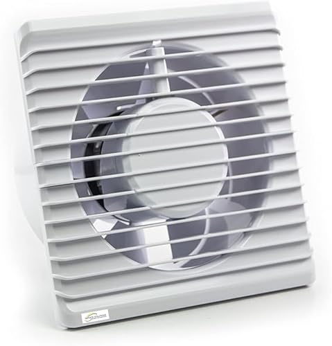 Service Solutions Aspiratore Bagno e Cucina 100mm Ø - Ventola di Aspirazione standard, silenzioso, basso consumo energetico, adatto per bagni e cucine Ventilatore 28dB/1m 26dB/3m - 93 m³/h