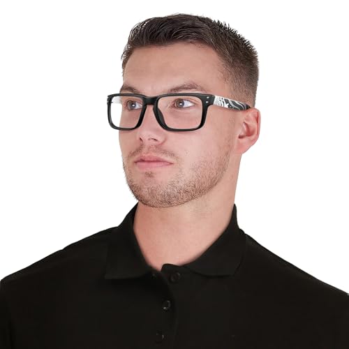 Image of Oakley Mens OX8156 Holbrook RX Round Eyeglasses