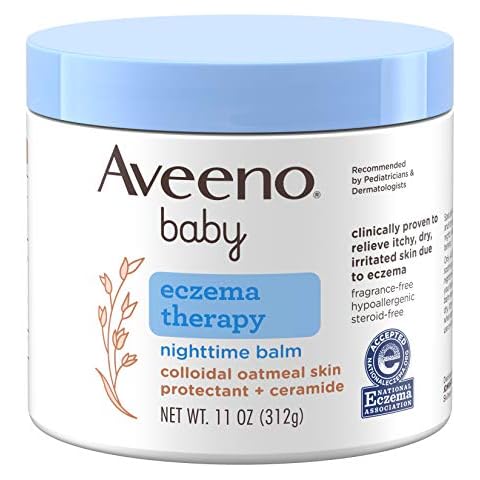 Aveeno Baby Eczema Therapy Nighttime Balm Cover