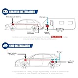 NAETCVMM 9-36V 24V to 28V 8A 20A Boost Converter DC DC Charger used for 24V Lithium Lead-acid Battery Charger Dual-battery System(18-36V to 28V 20A) - Image 4
